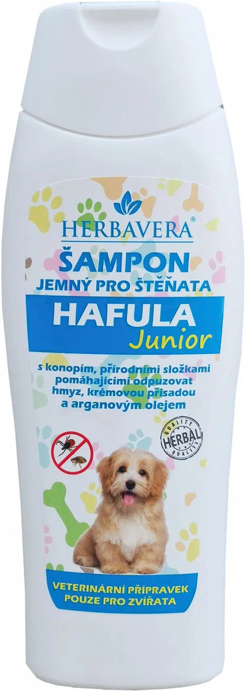 Hafula Junior antiparasitic shampoo for puppies 250 ml