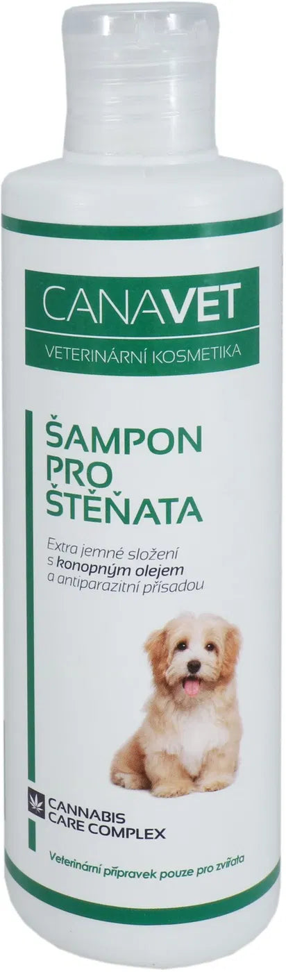 Canavet antiparasitic shampoo for puppies 250 ml