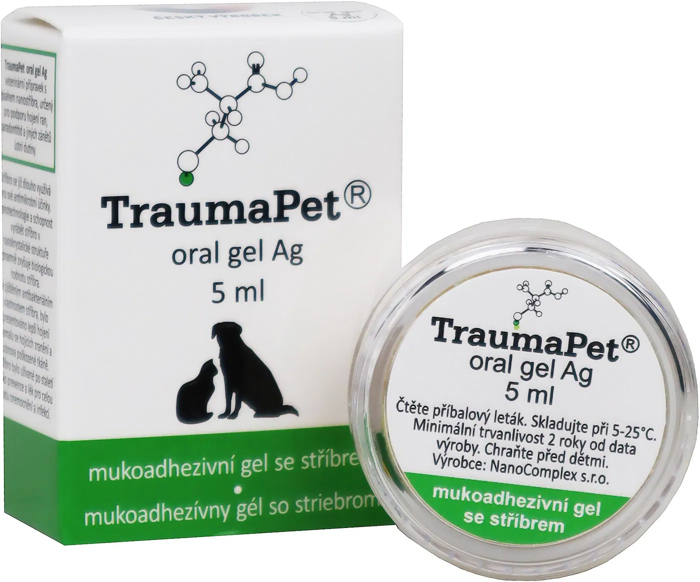 TraumaPet Oral gel Ag to support healing 5 ml