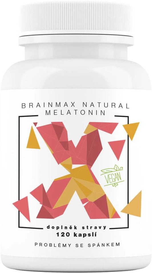 BrainMax Natural Melatonin 120 capsules