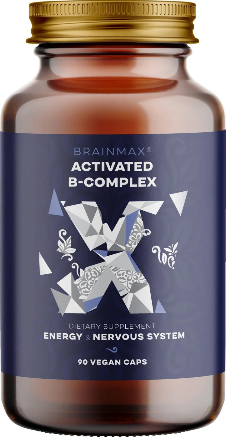 BrainMax Activated B-Complex, 90 vegetable capsules