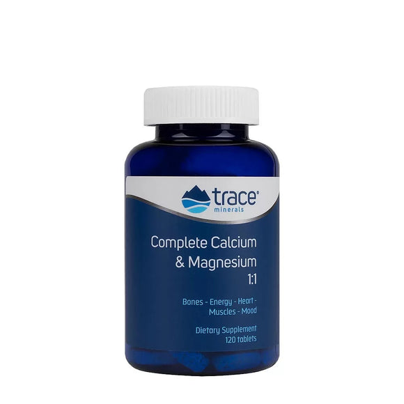 TRACE MINERALS COMPLETE CAL/MAG 1:1 (120 TABLETS)