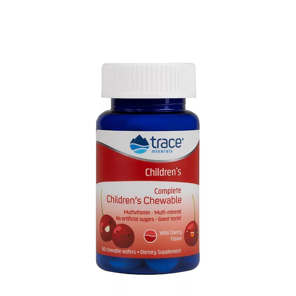 TRACE MINERALS COMPLETE CHILDRENS CHEWABLE (60 CHEWABLES, WILD CHERRY)