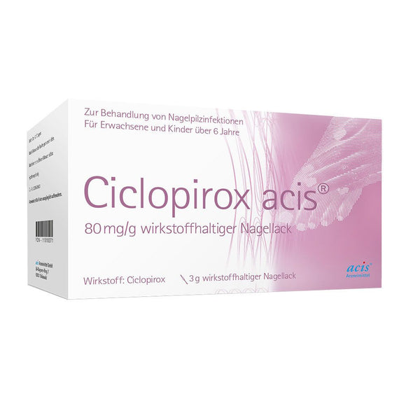 Ciclopirox acis® 80 mg/g nail polish 3 g