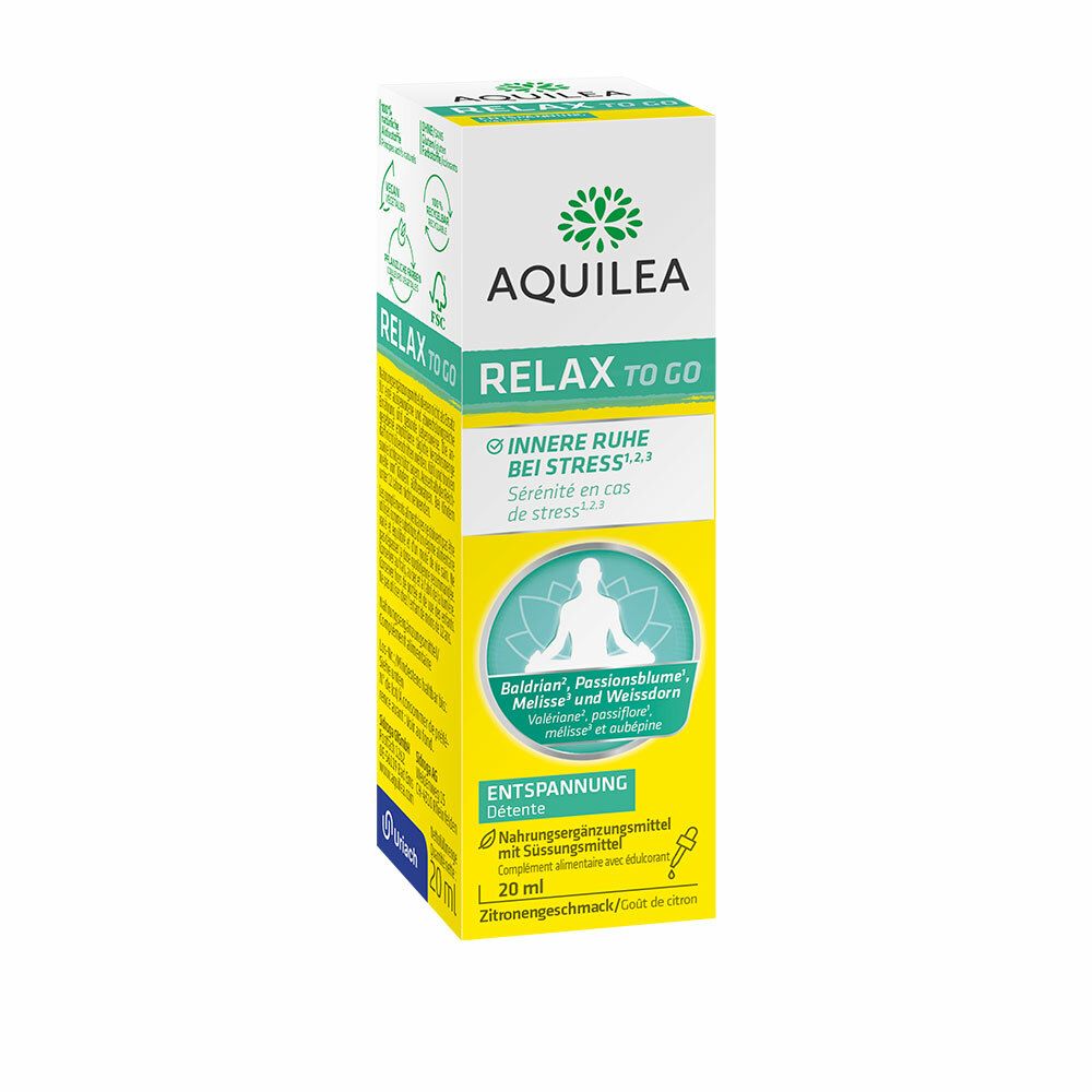 Aquilea Relax To Go Drops 20 ml