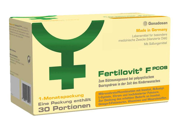 FERTILOVIT® F PCOS - POLYCYSTIC OVARY SYNDROME AND INSULIN RESISTANCE 90 capsules