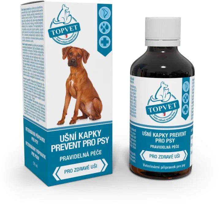 Topvet GREEN-IDEA Ear drops prevent for dogs 50 ml