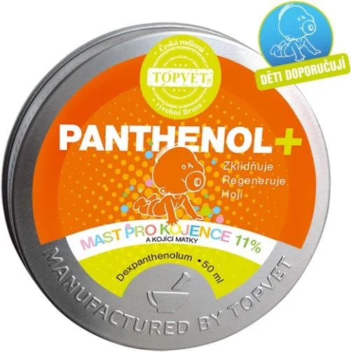 Topvet Green Idea PANTHENOL+ OINTMENT FOR BABIES 11% - 50 ml