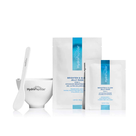 HYDROPEPTIDE Brighten & Glow Jelly Mask Advanced Brightening Treatment 4 pcs Set