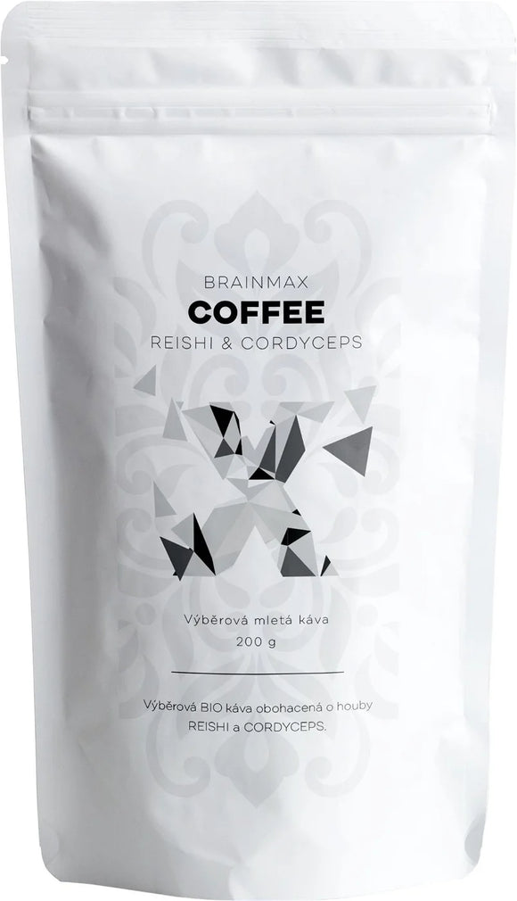 BrainMax Coffee Reishi & Cordyceps 200 g