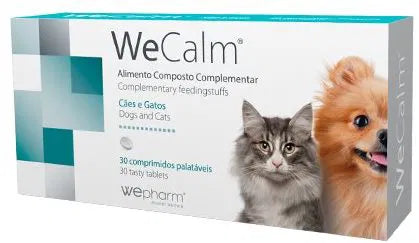 WePharm WeCalm Dogs and Cats food supplement 30 tablets