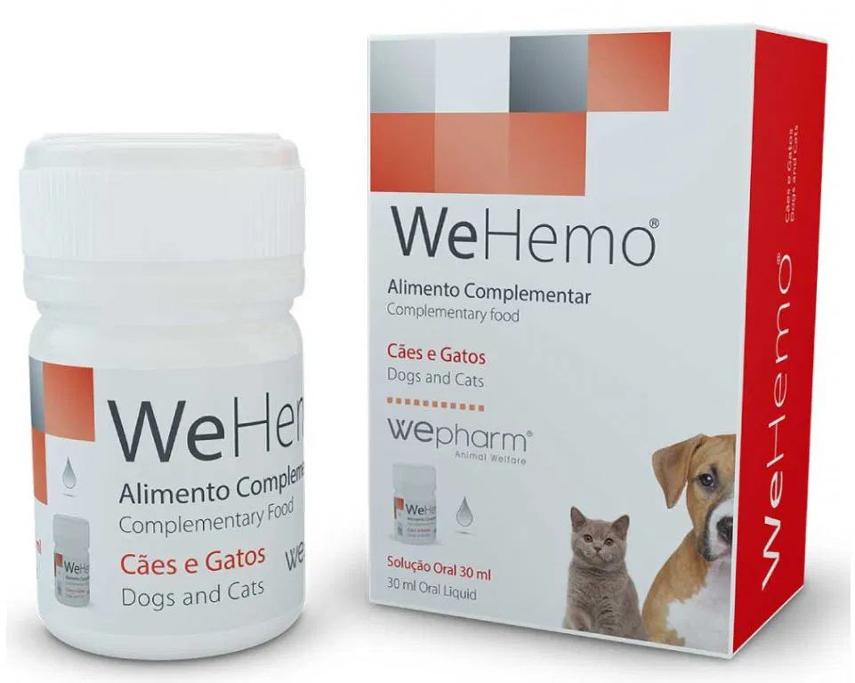 WePharm WeHemo Dogs and Cats Nutraceutical for support in anemia 30ml