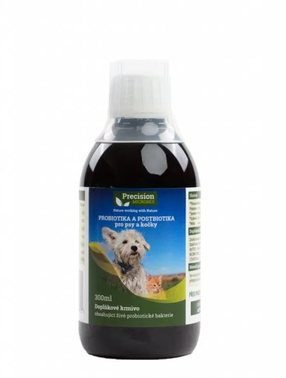 Precision probiotics and postbiotics for dogs and cats 300 ml