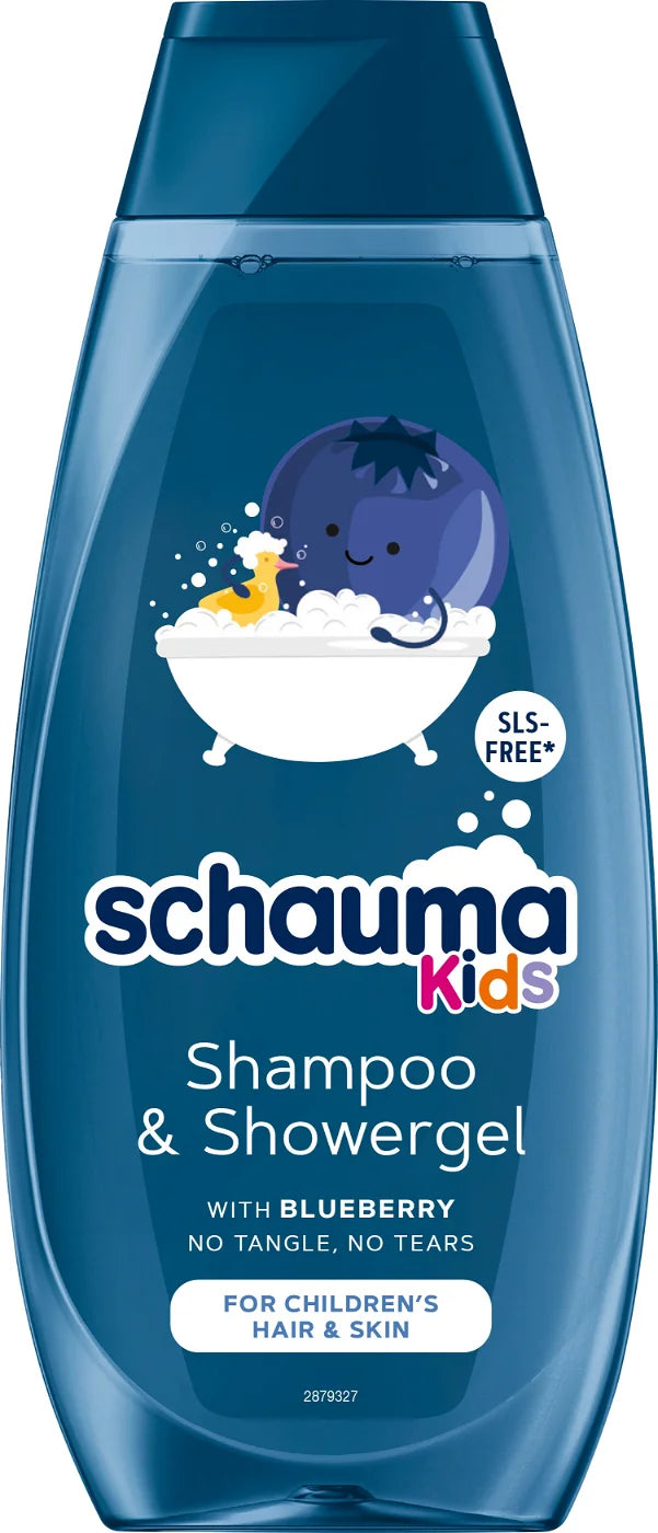 SCHWARZKOPF SCHAUMA Kids Shampoo & Shower gel Blueberry 400 ml