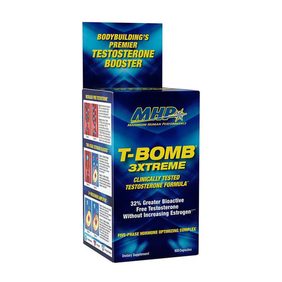 MHP T-BOMB 3XTREME (168 TABLETS)