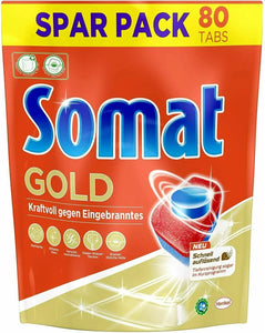 SOMAT Gold Dishwasher Tablets 80 Tabs
