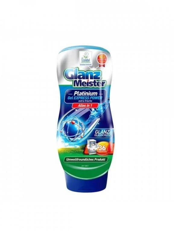 GLANZ MEISTER Platinum Dishwasher Gel 720 ml (36 washes)