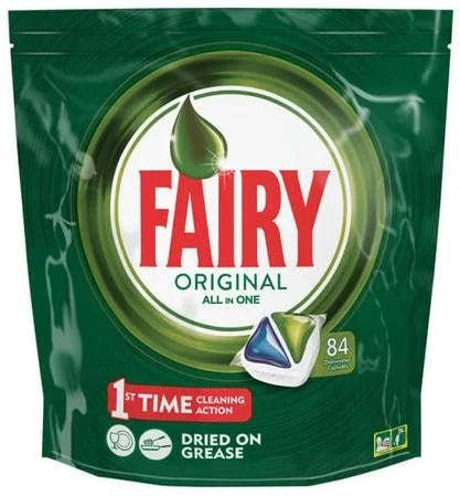 FAIRY Dishwasher Tablets All-In-One Original 84 pcs