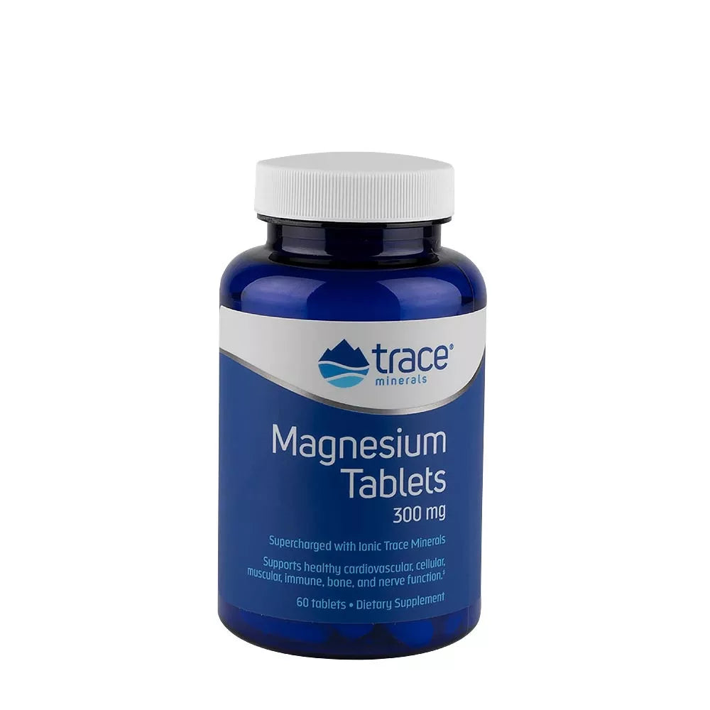 TRACE MINERALS MAGNESIUM TABLETS 300 MG (60 TABLETS)