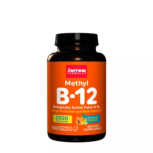 JARROW FORMULAS METHYL B-12 2500 MCG (100 LOZENGES, TROPICAL)