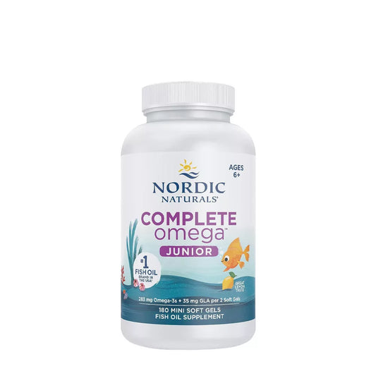 NORDIC NATURALS COMPLETE OMEGA JUNIOR 283 MG (180 SOFTGELS, LEMON)