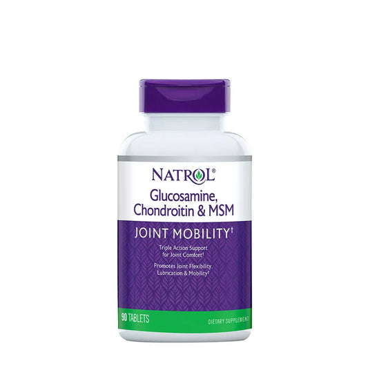 NATROL GLUCOSAMINE CHONDROITIN MSM (90 TABLETS)