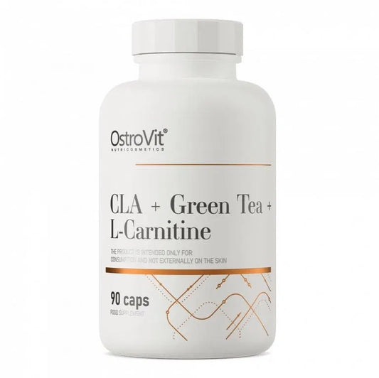 OstroVit CLA + Green tea + L- Carnitine, 90 capsules