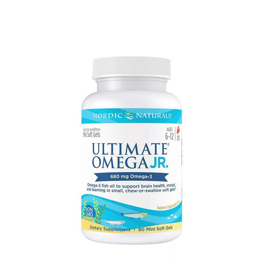 NORDIC NATURALS ULTIMATE OMEGA JUNIOR (90 SOFTGELS, STRAWBERRY)