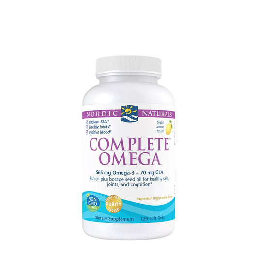 NORDIC NATURALS COMPLETE OMEGA 565 MG (120 SOFTGELS, LEMON)