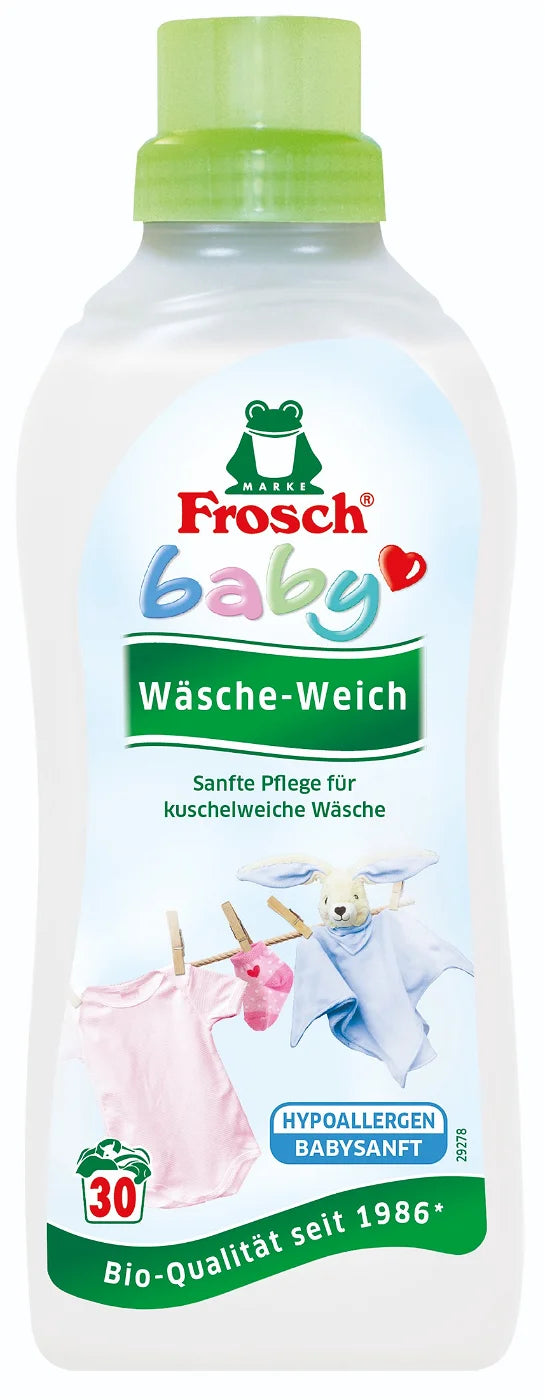 FROSCH BABY Hypoallergenic fabric conditioner for infant and baby clothes 750ml