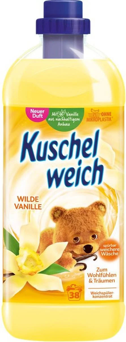 KUSCHElWIECH Wilde Vanille Liquid Fabric Softener 1000 ml (38 washes) – My  Dr. XM