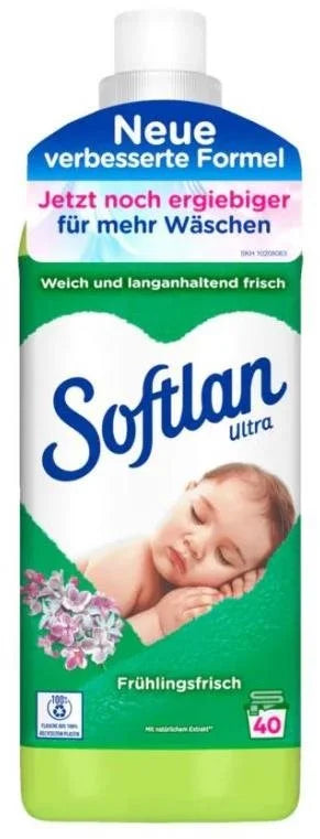 SOFTLAN Ultra Frühlingsfrisch Fabric Softener 1 L (40 washes)