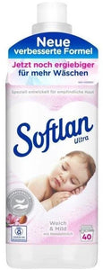 SOFTLAN Ultra Weich & Mild Fabric Softener 1 L (40 washes)