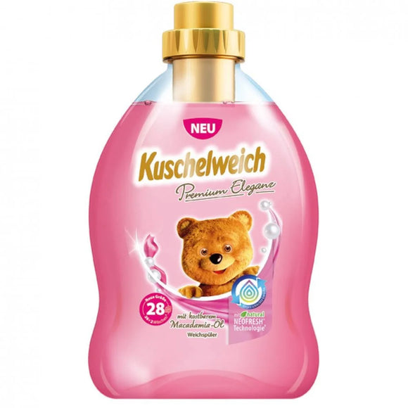 KUSCHELWEICH Liquid Fabric Softener Premium Elegance pink 750 ml (28 washes)