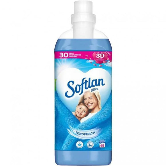 SOFTLAN Ultra 3D Windfrisch Fabric Softener 1 L (45 washes)