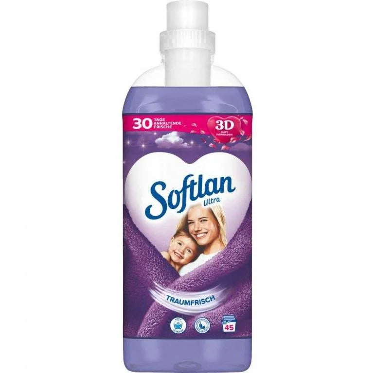 SOFTLAN Ultra 3D Traumfrisch Fabric Softener 1 L (45 washes)