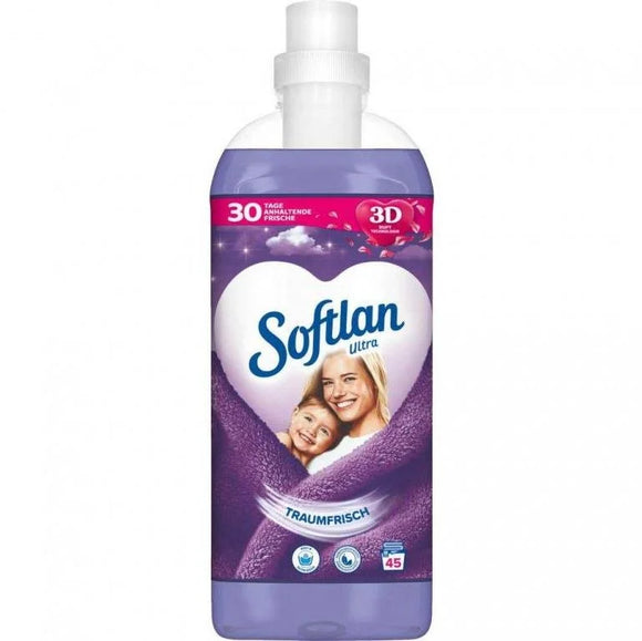 SOFTLAN Ultra 3D Traumfrisch Fabric Softener 1 L (45 washes)