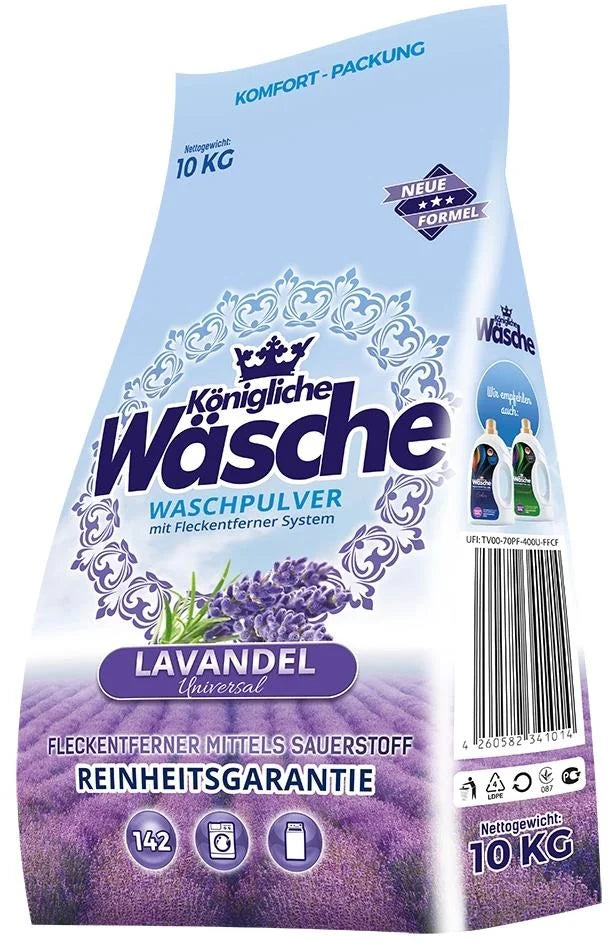 KÖNIGLICHE WÄSCHE Universal Levander Laundry Detergent 10kg