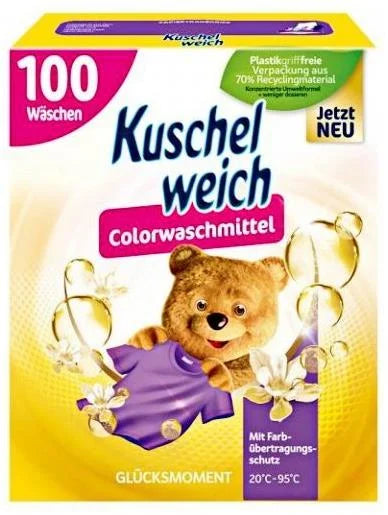 KUSCHELWEICH Glucksmoment Laundry Detergent Powder Color 5.5 kg (100 washes)