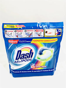DASH All-in-1 Color Laundry Detergent Pods 43 pcs