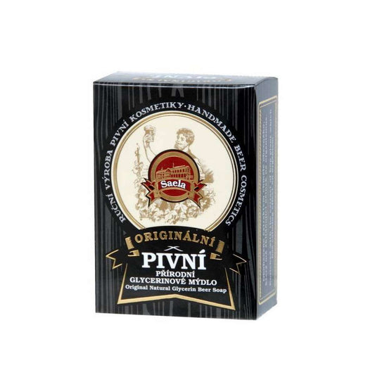 SAELA BEER GLYCERINE SOAP, 140 g