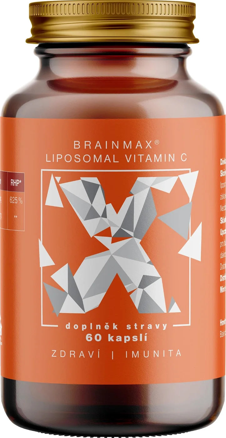 BrainMax Liposomal Vitamin C 500 mg, 60 vegetable capsules