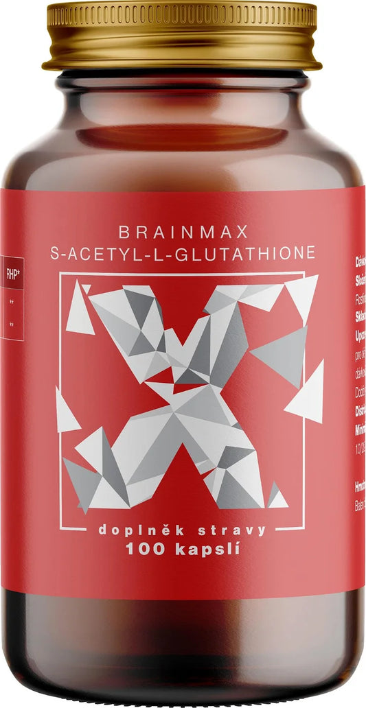 BrainMax S-Acetyl-L-Glutathione 100 capsules