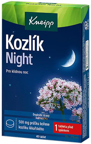 Kneipp Kozlík (Valerian) Night 40 tablets