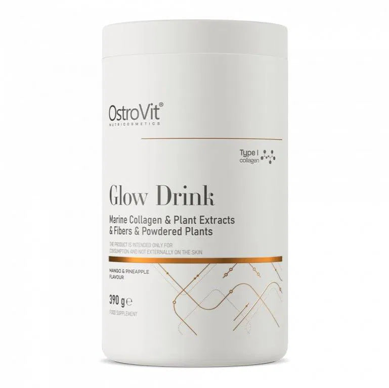 OstroVit Glow Drink Marine Collagen & Plant Extracts & Fibers, 390 g