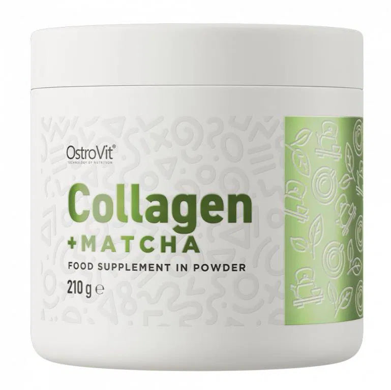 OstroVit Collagen + Matcha powder drink, 210 g