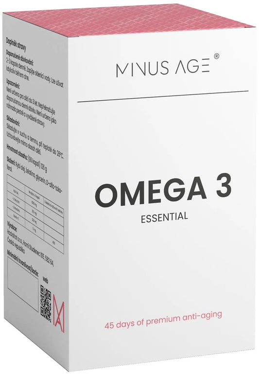 Minus Age Omega 3, 1000 mg, 90 capsules