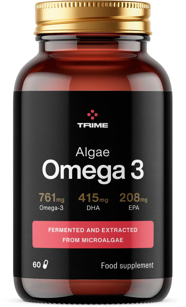 Trime Vegan Algae Omega 3, 60 capsules