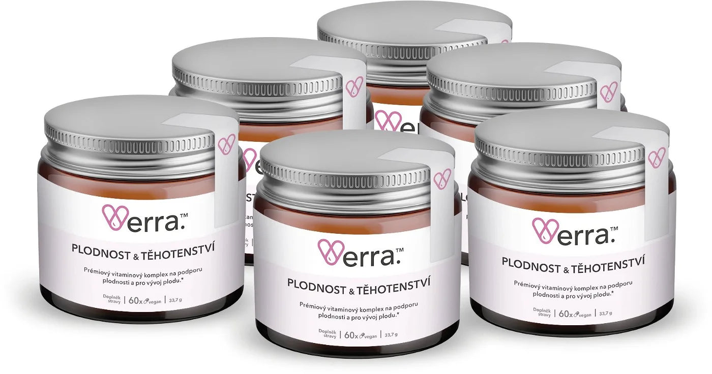 VERRA Fertility and pregnancy complex six-month course 6x 60 capsules