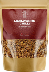 BrainMax Pure Mealworms, chili, 40 g